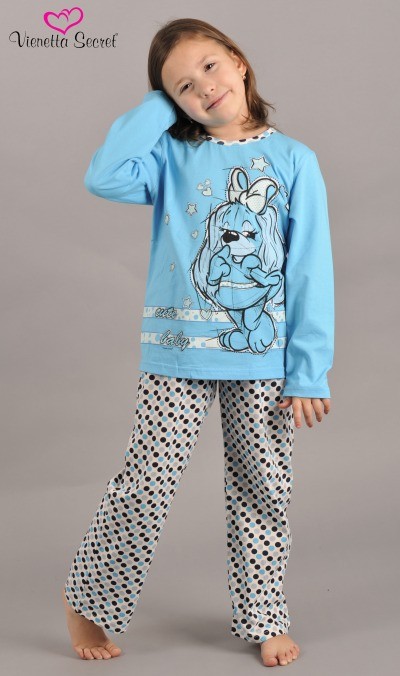  Dětské pyžamo dlouhé Vienetta Secret Malá fifi - výprodej