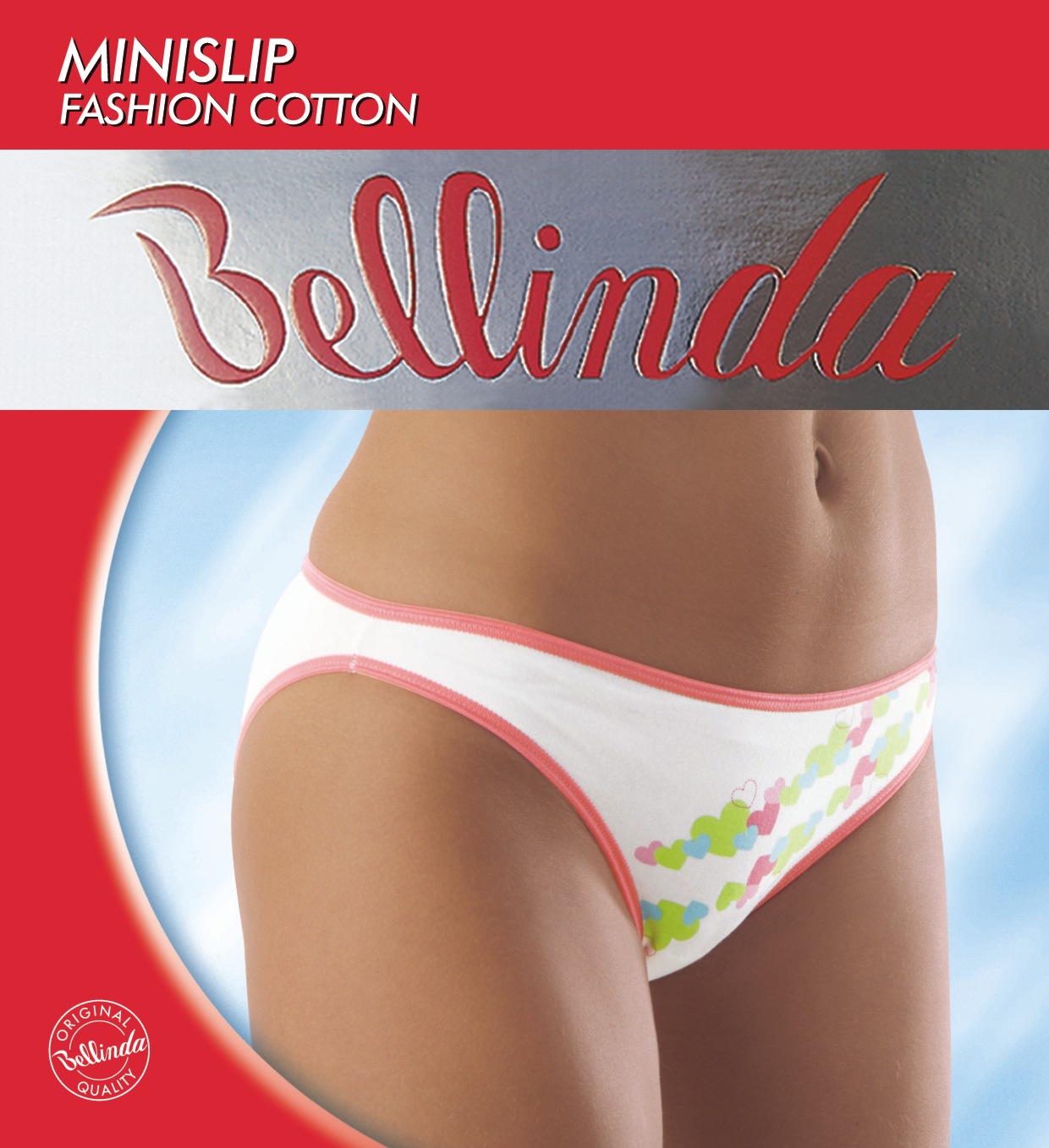 Bavlněné kalhotky Bellinda 812864 MINISLIP FASHION COT