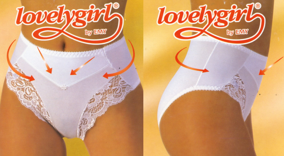 Bavlněné stahovací kalhotky Lovelygirl 1321