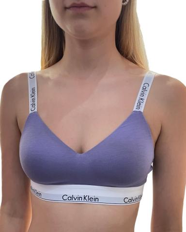 Dámská podprsenka Calvin Klein QF7059E fialová
