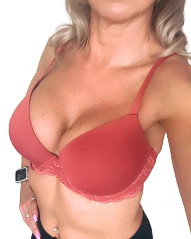 Dámská podprsenka Calvin Klein QF8122 LIFT DEMI