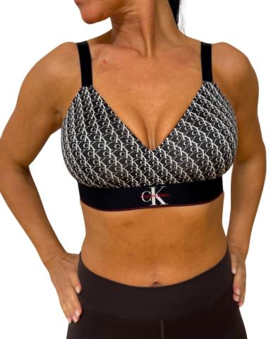 Dámská podprsenka Calvin Klein QF8877 LIGHTLY LINED BRALETTE
