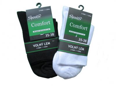 Dámské a pánské ponožky Sponks nižší - 2 páry