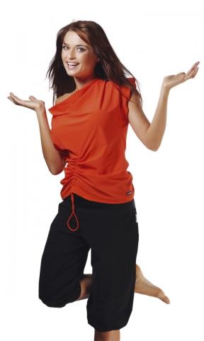 Dámské fitness tričko Winner Atena orange