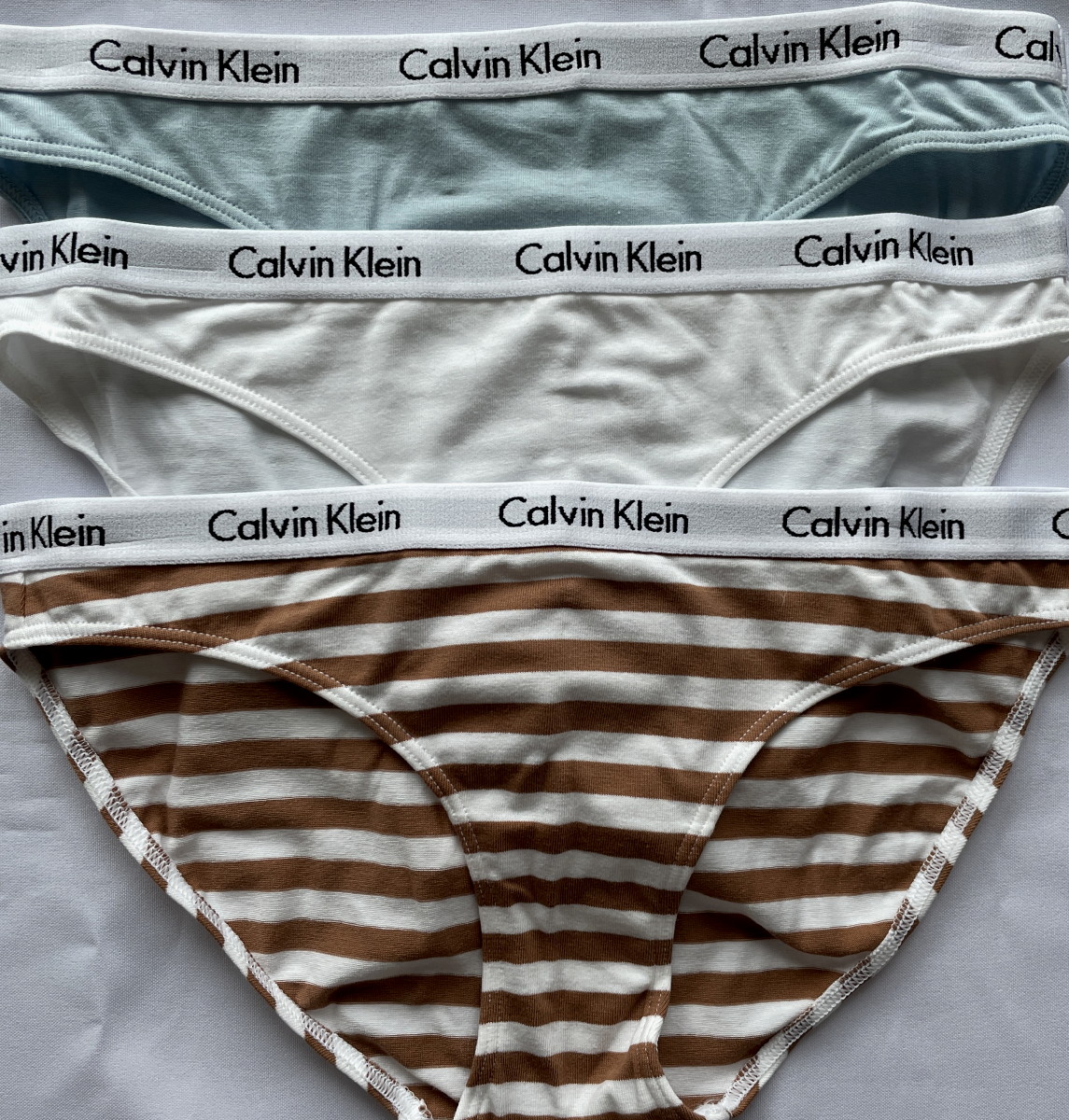 Dámské kalhotky Calvin Klein QD3588E CAROUSEL 3 kusy