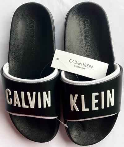 Dámské nazouváky Calvin Klein KW01372 černá
