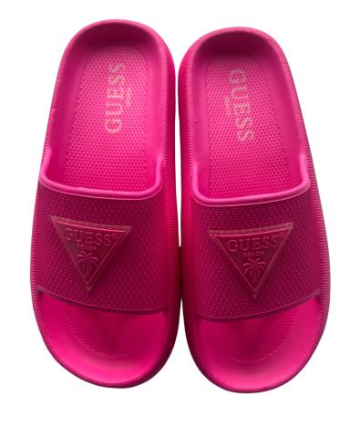 Dámské pantofle Guess Rubber Slippers E6GZ19 růžové