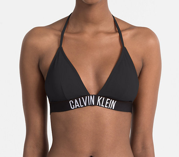 Furnace Matron drive Dámské plavky Calvin Klein KW0KW00200 podprsenka černá - Calvin Klein  (Dvoudílné plavky puzzle - Dámské plavky - Dámské)