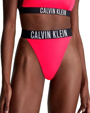 Dámské plavky Calvin Klein KW0KW02665 TANGA růžové