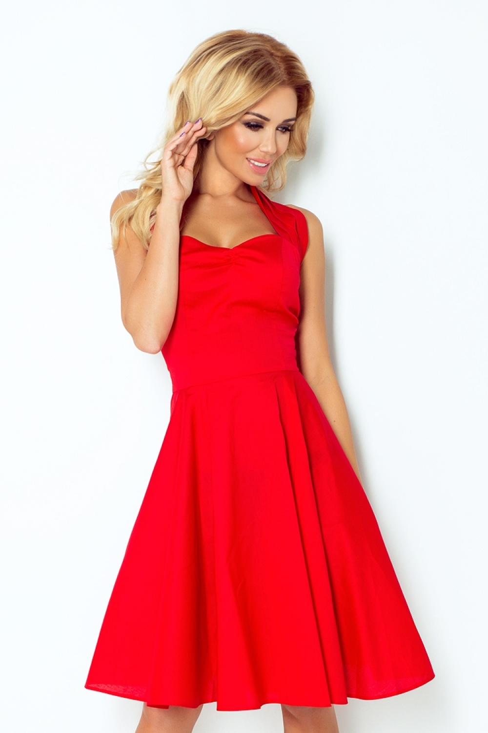 Dámské šaty Numoco 30-18 červené