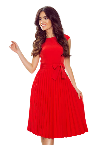 Dámské šaty Numoco 311-1 červená