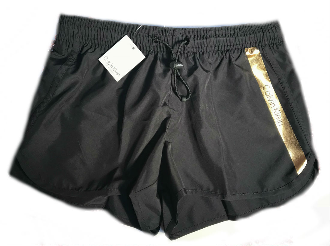 Dámské šortky Calvin Klein KW0KW00415 černé