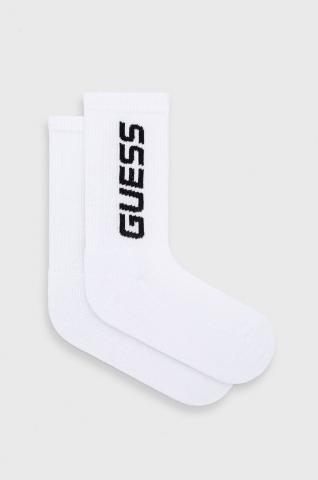 Dámské sportovní ponožky GUESS V2YZ04 bílé