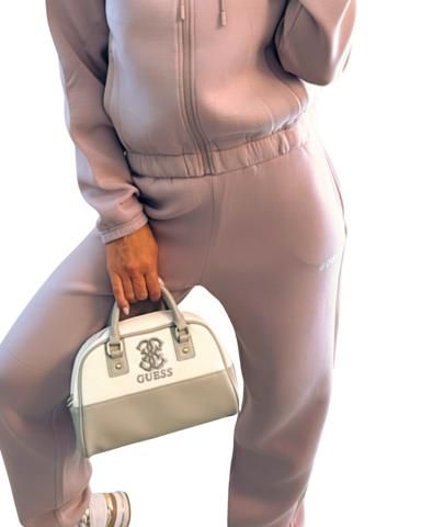 Dámské tepláky GUESS V4BB13 latté