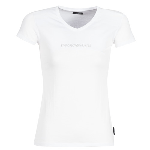 Dámské tričko Emporio Armani 163321 CC317 bílá