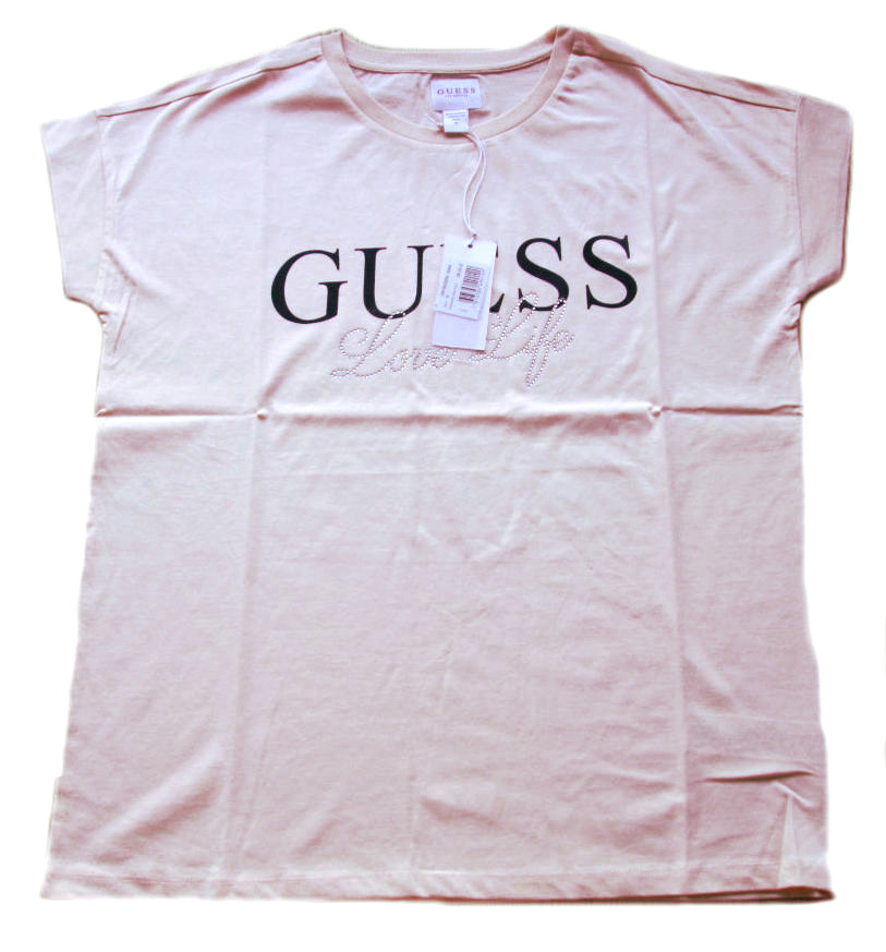 Dámské tričko Guess O81l00 růžové