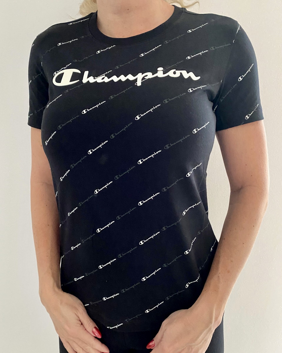 Dámské triko Champion 113224 overprint