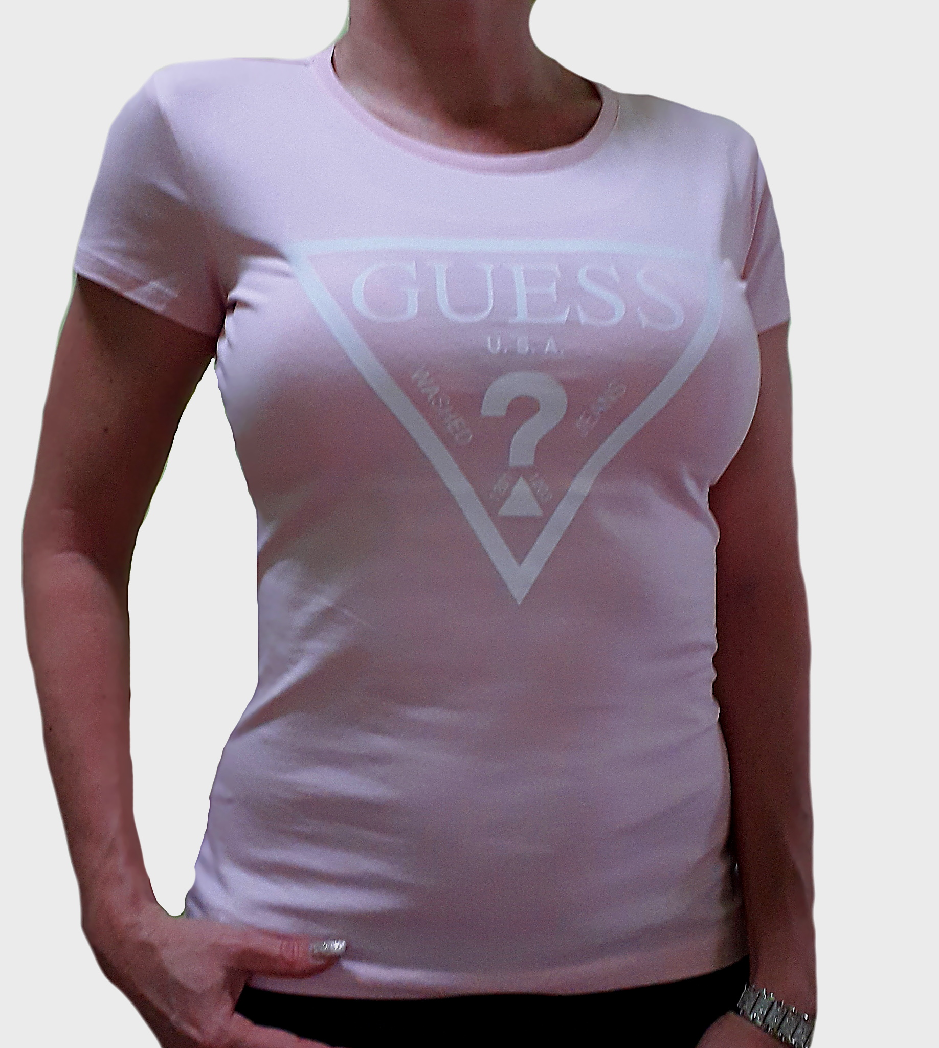 Dámské triko Guess O94I02 růžová
