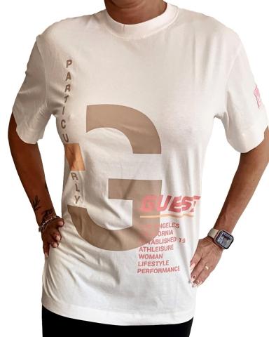 Dámské triko Guess V3GI03 Elisa bílé