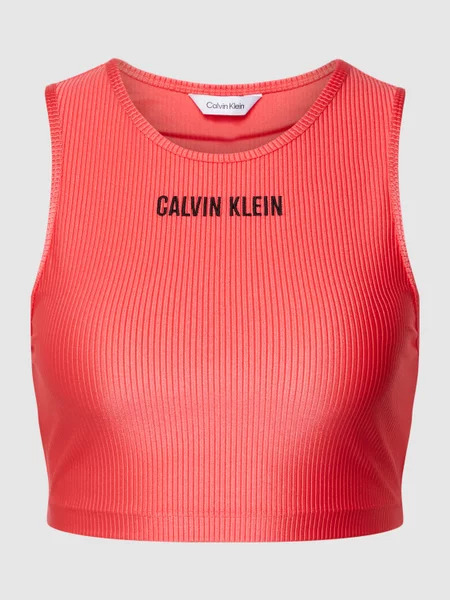Dámský top Calvin Klein KW0KW01905 korálový