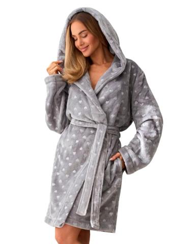 Dámský župan 2550 grey L&L