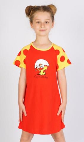 Dětská bavlněná noční košile Vienetta Secret Kuře