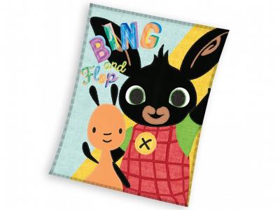 Dětská fleecová deka Zajíček Bing a Flop