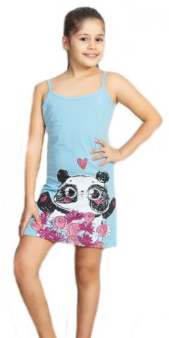 Dětská noční košile na ramínka Vienetta Secret Panda