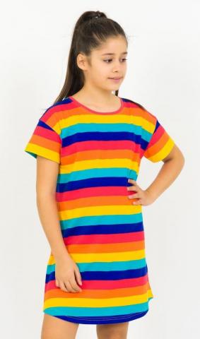 Dívčí noční košile Vienetta Secret Proužky