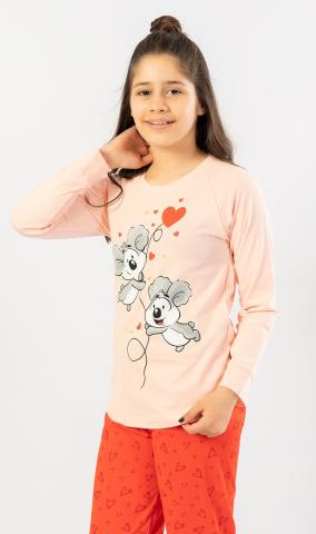 Dětské bavlněné pyžamo Vienetta Secret Koaly