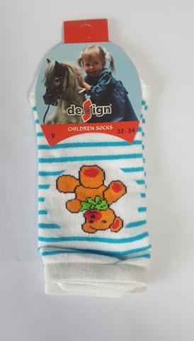 Dětské kotníkové ponožky Design Socks medvídek