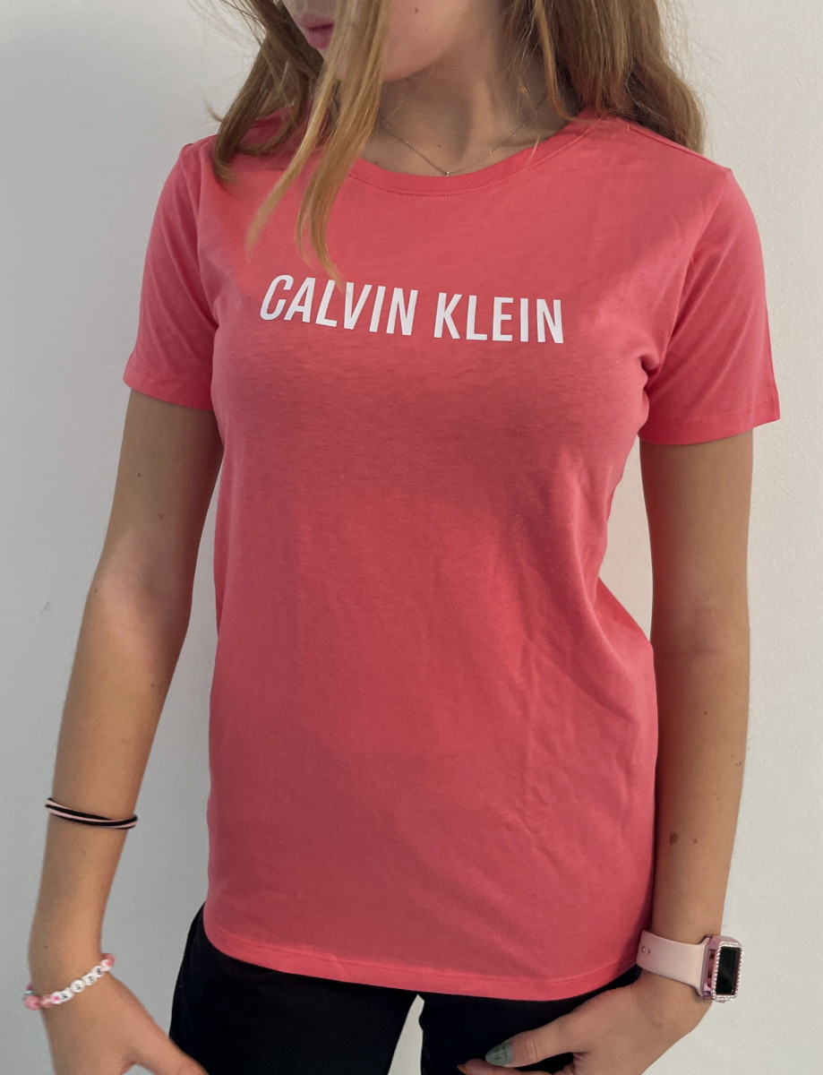 Dětské triko Calvin Klein G800586 INTENSE POWER růžové