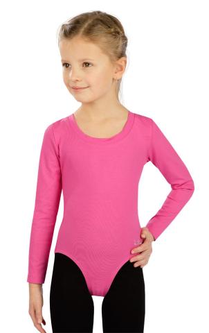 Dětský gymnastický dres Litex 5E257 dlouhý rukáv