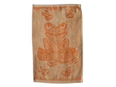 Dětský ručník Frog orange 30x50 cm
