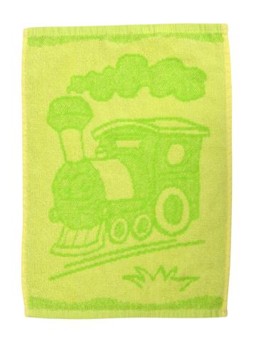 Dětský ručník Train green 30x50 cm