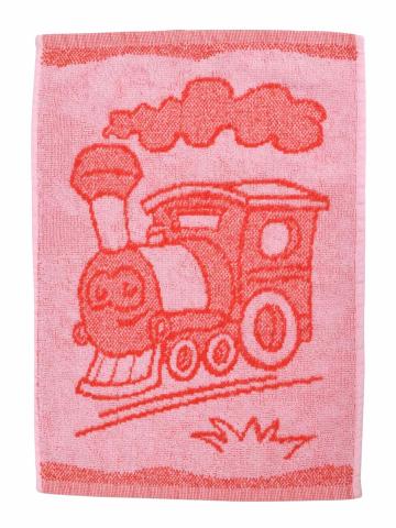 Dětský ručník Train red 30x50 cm