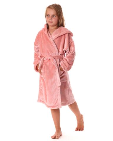 Dětský župan Vestis Siena 9156 pink pearl