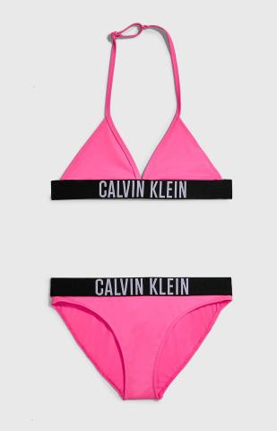 Dívčí plavky Calvin Klein KY00KY00026 růžové