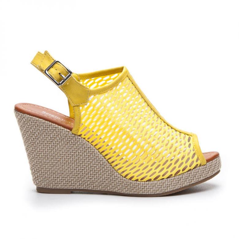 Dámské žluté sandály Sergio Todzi T065Y