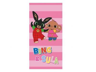 Osuška Králíček Bing Playing together 70x140 cm
