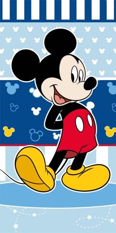 Osuška Mickey blue 70x140 cm