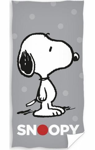 Osuška Snoopy Grey