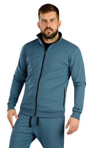 Pánská mikina na zip Litex 5E288