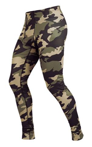 Pánské army funkční termo legíny Litex 7E163 