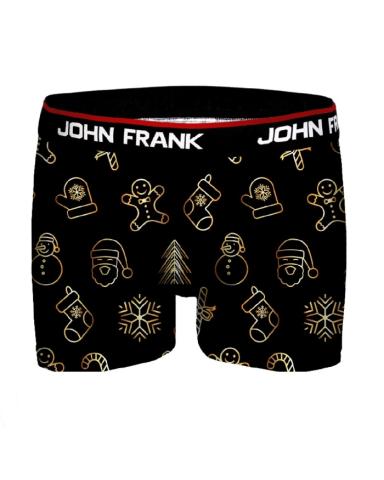 Pánské boxerky John Frank FBD39-CH GOLD PIECES