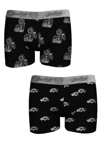 Pánské boxerky John Frank JF2BEF37 2PACK