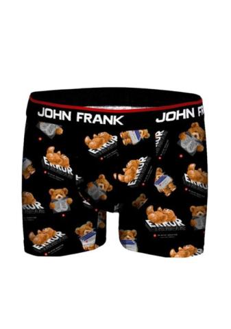 Pánské boxerky John Frank JFBD349 černé