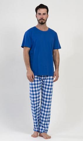 Pánské pyžamo dlouhé Vienetta Secret Karel