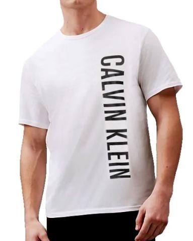 Pánské triko Calvin Klein KM0KM00998 bílé
