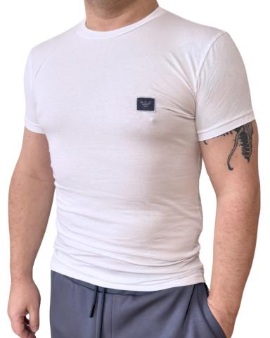 Pánské triko Emporio Armani EM000375 AF14977 bílé